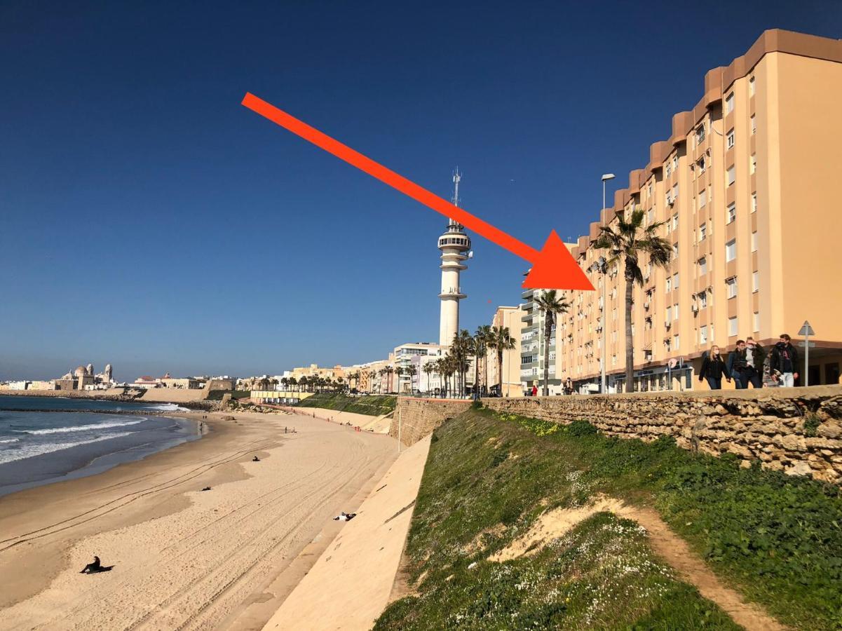 Gatu Duplex Unico En 1ª Linea Playa Sta Maria Del Mar Cádiz Kültér fotó