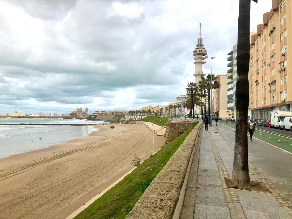 Gatu Duplex Unico En 1ª Linea Playa Sta Maria Del Mar Cádiz Kültér fotó